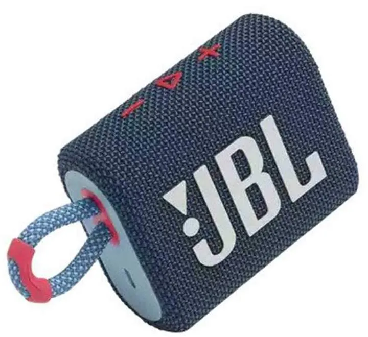 Портативная колонка JBL GO 3, Синий/розовый