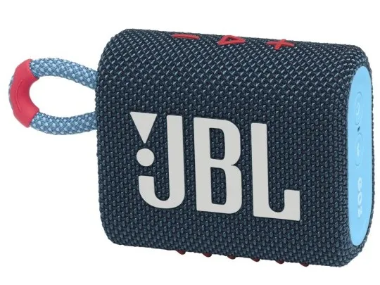 Портативная колонка JBL GO 3, Синий/розовый