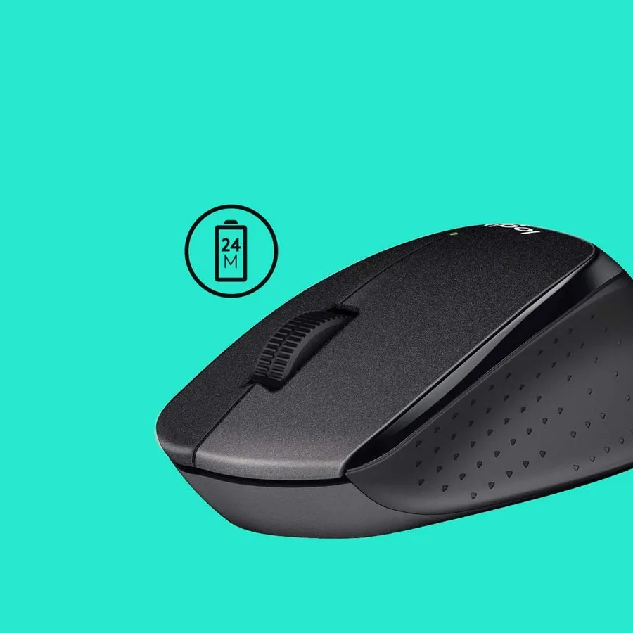 Беcпроводная мышь Logitech B330, Чёрный