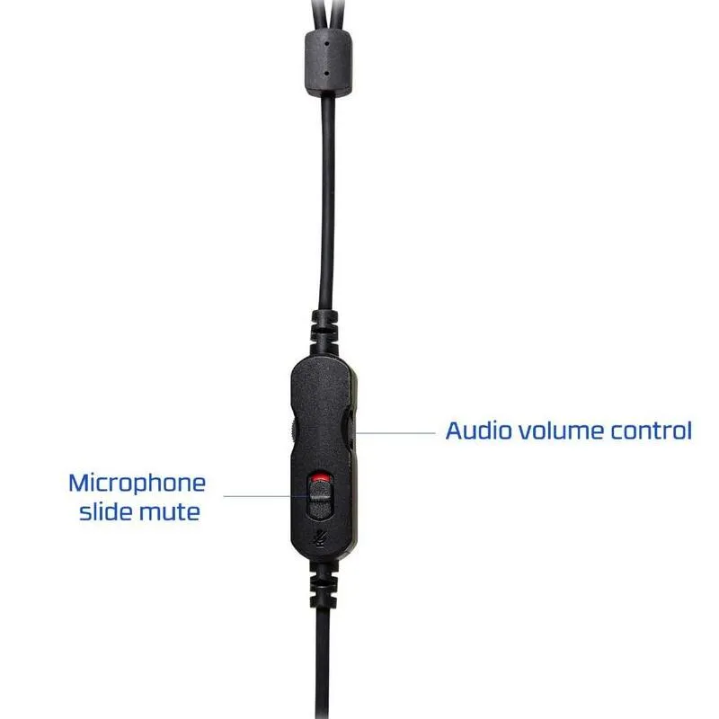 Căști gaming HyperX Cloud Stinger PS4, Cu fir, Negru/Albastru