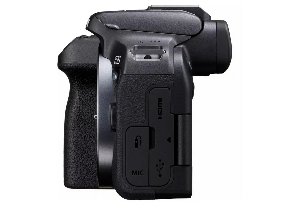 Aparat Foto Mirrorless Canon EOS R10 + RF-S 18-45 IS STM & Adapter, Negru