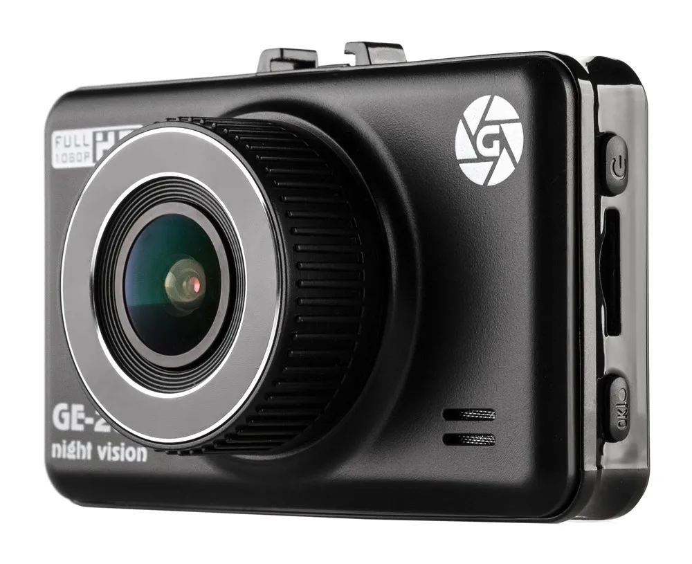 Cameră auto DVR Globex GE-200nv, Full-HD 1080P, Negru