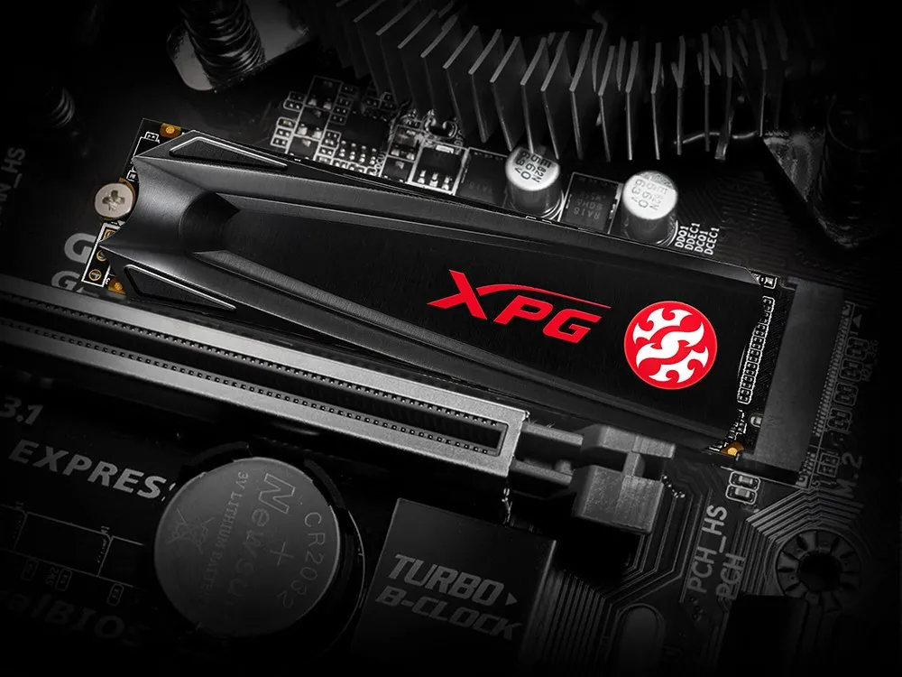 Накопитель SSD ADATA XPG GAMMIX S5, 256Гб, AGAMMIXS5-256GT-C