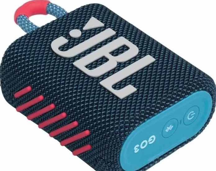 Портативная колонка JBL GO 3, Синий/розовый