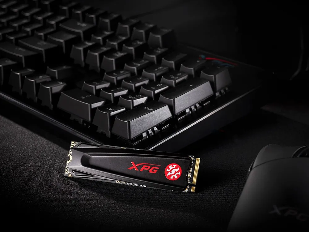 Накопитель SSD ADATA XPG GAMMIX S5, 256Гб, AGAMMIXS5-256GT-C