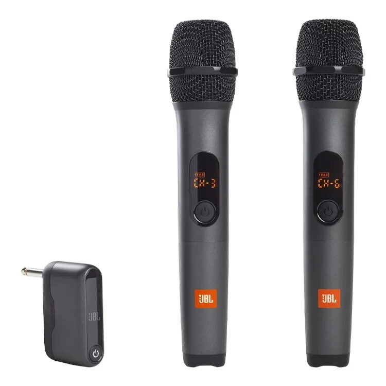 Микрофон для живого исполнения JBL JBLWIRELESSMIC, Беспроводной, Чёрный