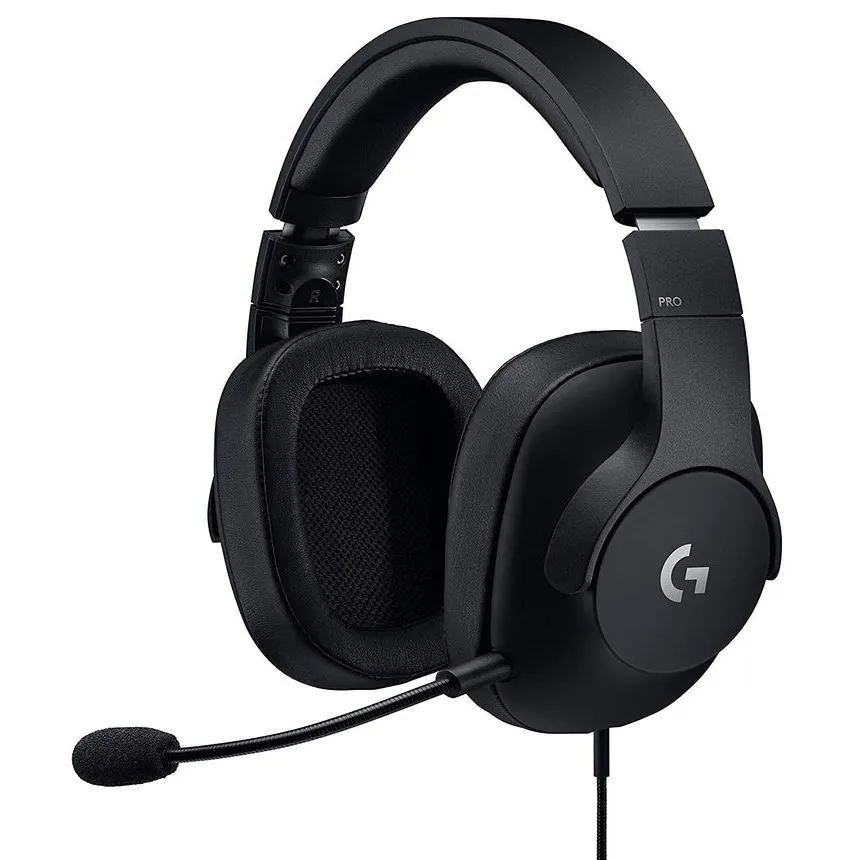 Căști gaming Logitech G Pro, Wireless/Cu fir, Negru