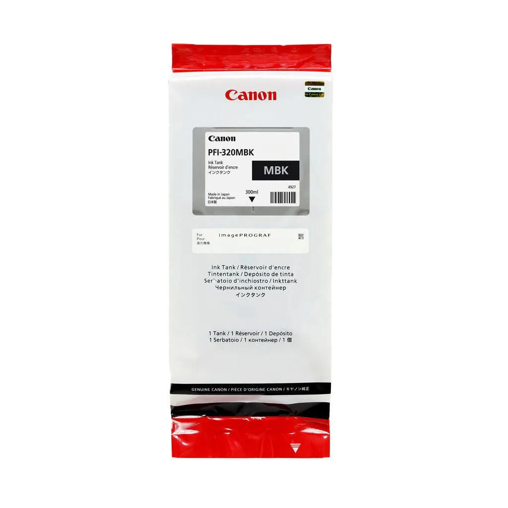 Cartuș de cerneală Canon PFI-320, 2889C001, Negru Mat
