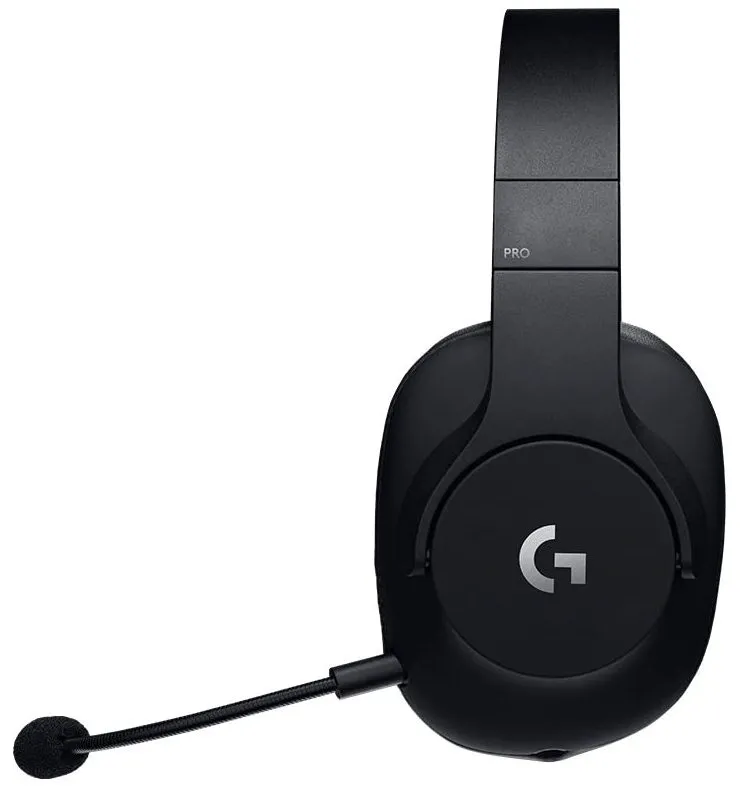 Căști gaming Logitech G Pro, Wireless/Cu fir, Negru