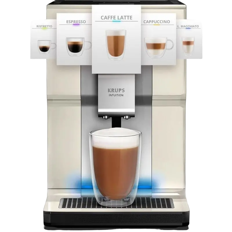 Кофемашина Krups EA872A10, Бежевый