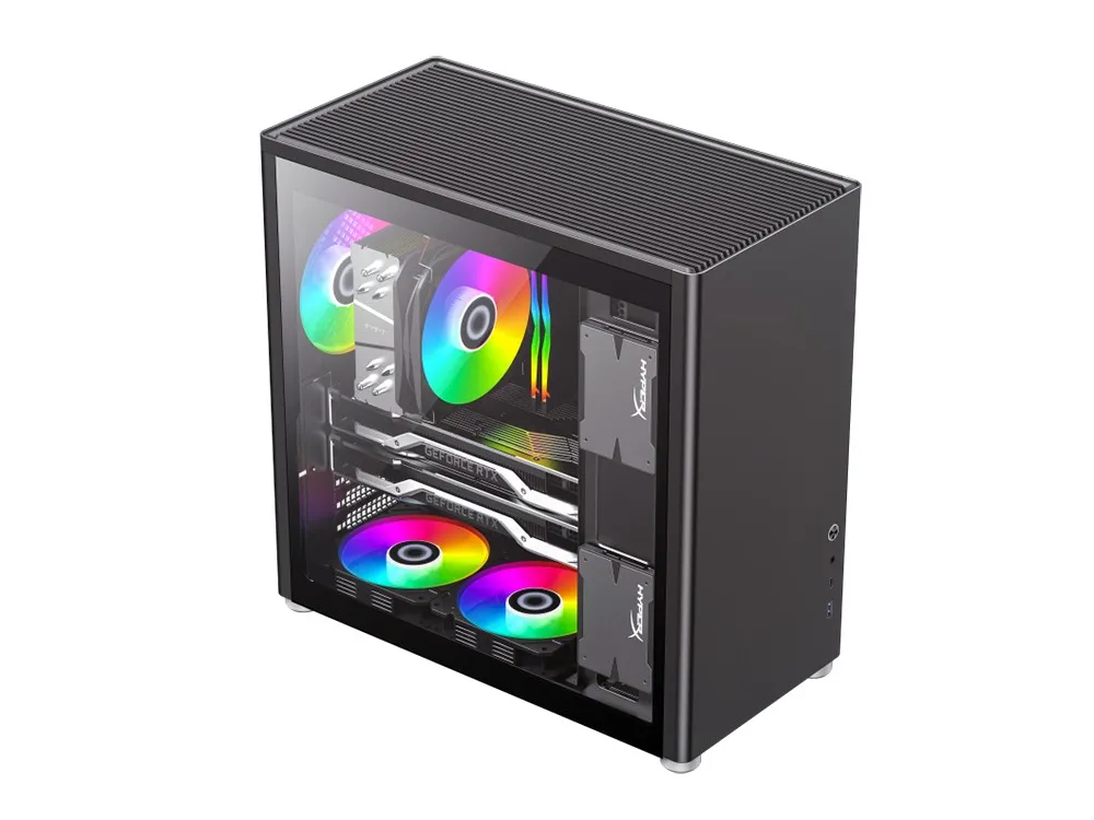 Carcasă PC Gamemax SPARK Pro, Desktop, ATX, Negru