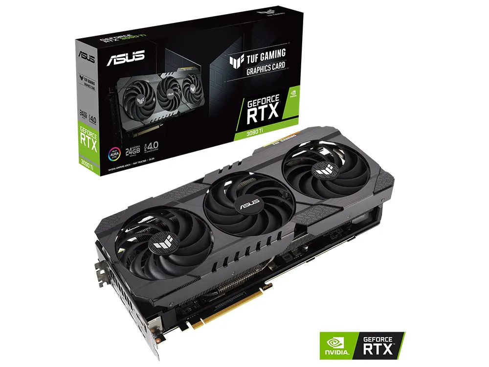 Placă Video ASUS TUF-RTX3090TI-24G-GAMING, 24GB GDDR6X 384bit