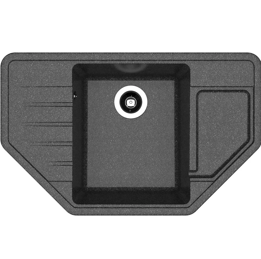 Кухонная мойка из камня Dr.Gans Rio 800х500х217 чёрный