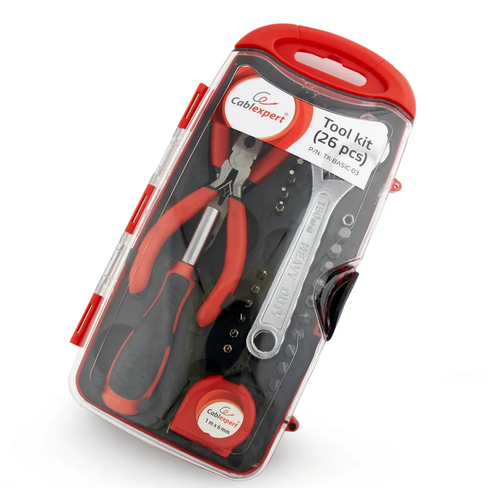 Universal Tool Kit Cablexpert (26 pcs), TK-BASIC-03