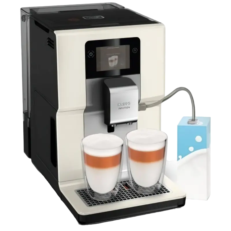 Кофемашина Krups EA872A10, Бежевый