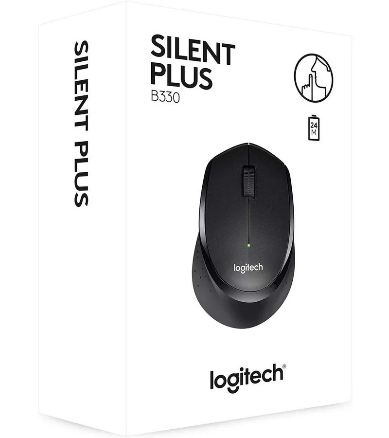 Беcпроводная мышь Logitech B330, Чёрный