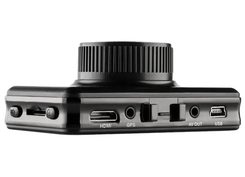 Cameră auto DVR Globex GE-200nv, Full-HD 1080P, Negru