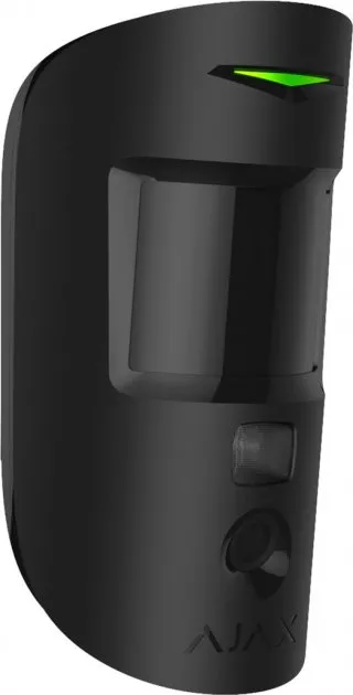 Detector de mișcare Ajax MotionCam, Negru