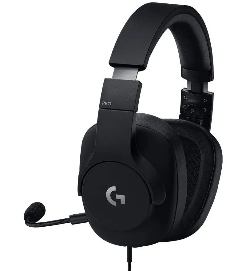 Căști gaming Logitech G Pro, Wireless/Cu fir, Negru