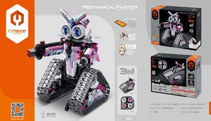 Jucărie cu telecomandă iM.Master 3in1 Robot