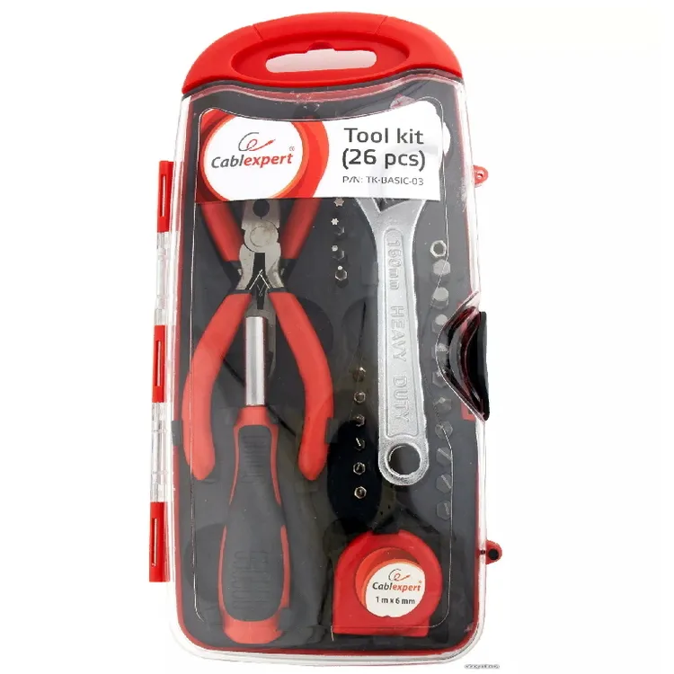 Universal Tool Kit Cablexpert (26 pcs), TK-BASIC-03