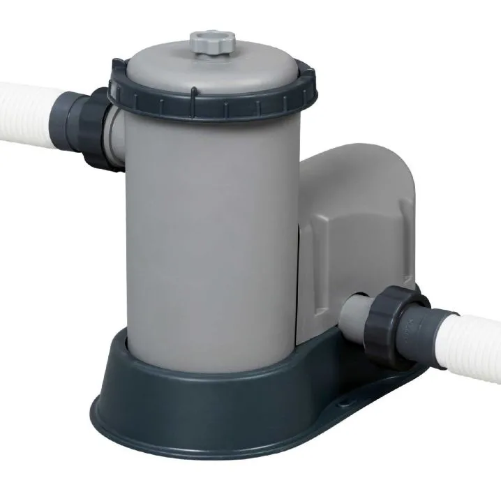 Piscină cu cadru metalic Bestway 56465, 14812L, Gri, 56465