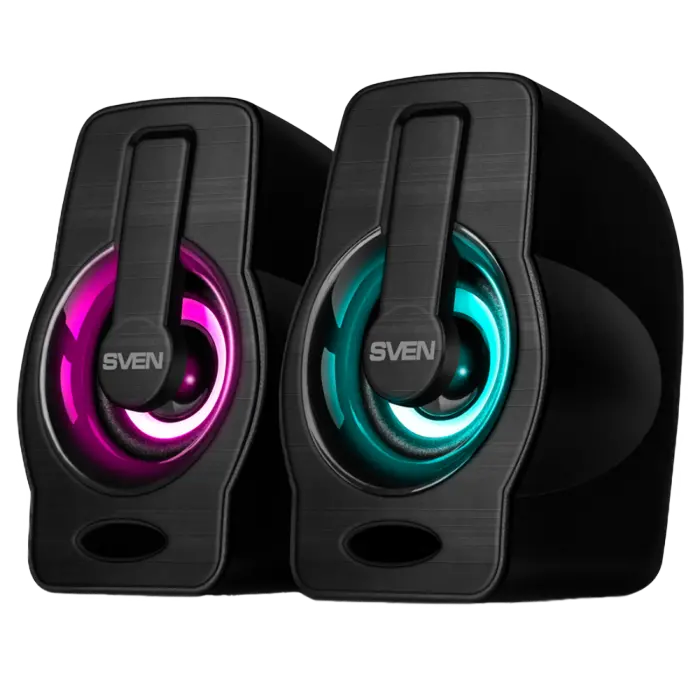 Boxe pentru calculator 2.0 SVEN "255", Negru