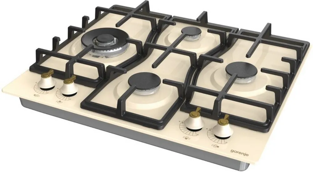 Plită pe gaz Gorenje GW 6D42 CLI, Bej