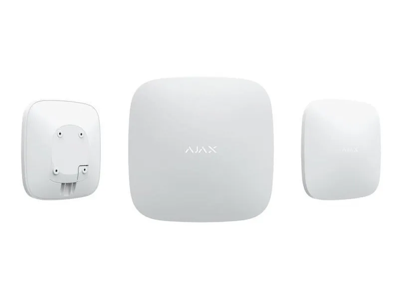 Panou inteligent de control al alarmei Ajax Hub 2 Plus, Alb