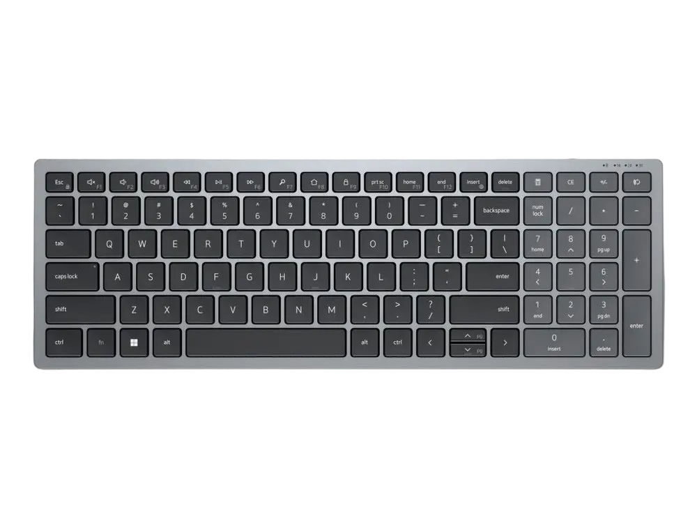 Wireless Keyboard Dell Compact Multi-Device KB740 - Russian (QWERTY)
