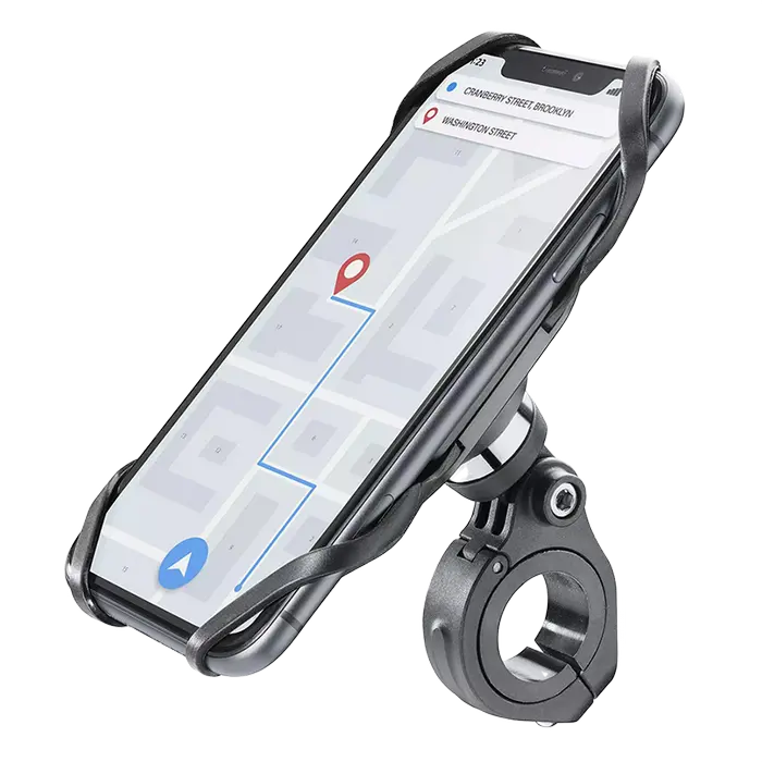 Держатель для телефона на велосипед Cellularline Bike Holder Pro, Чёрный