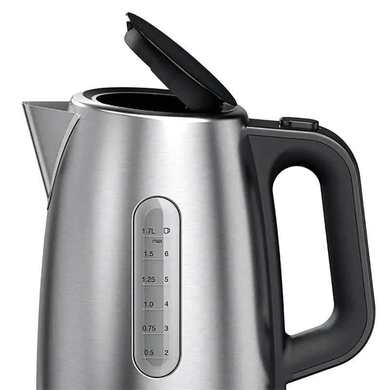 Электрочайник Braun WK1500 BK, Черный | Нержавеющая сталь