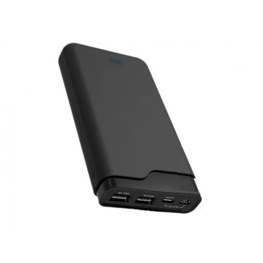 Acumulator extern Cellularline FreePower MANTA 12000, 12000mAh, Negru