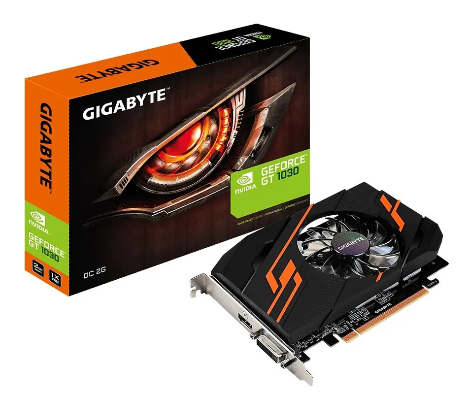 Видеокарта Gigabyte GV-N1030OC-2GI,  2ГБ GDDR5 64бит