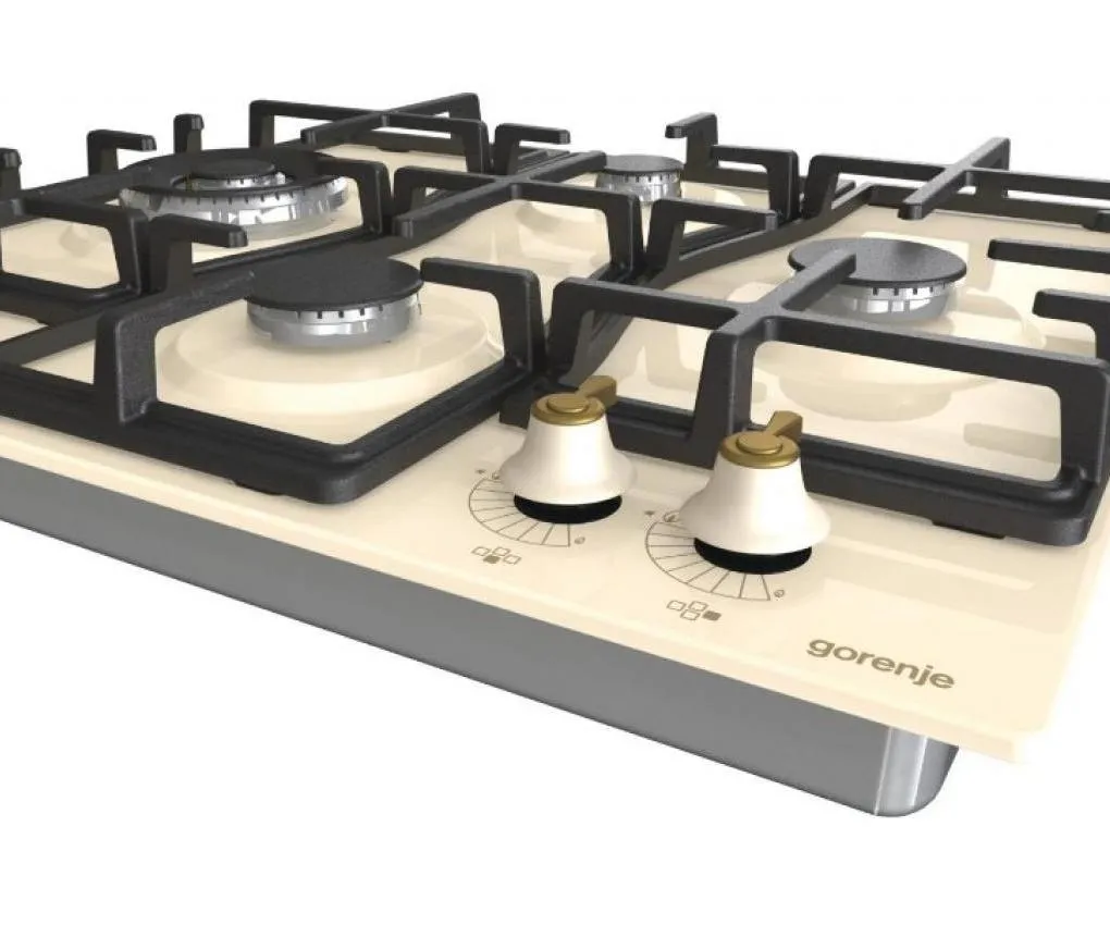 Plită pe gaz Gorenje GW 6D42 CLI, Bej
