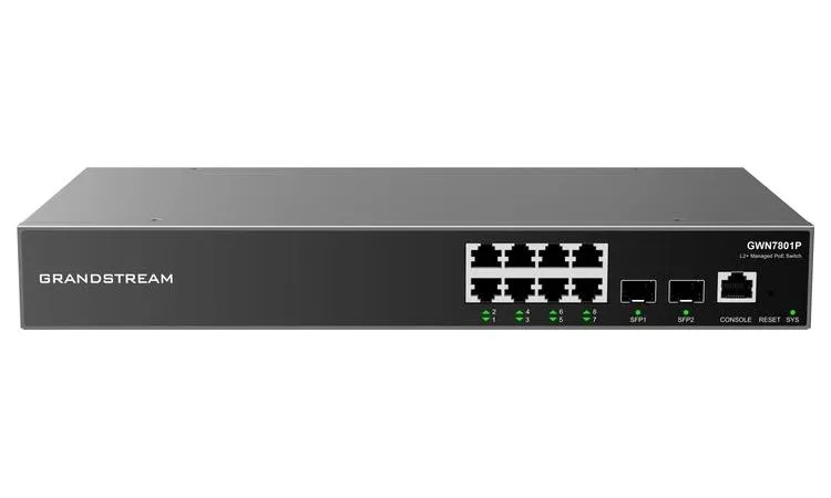 PoE коммутатор Grandstream GWN7801P, IEEE 802.3af/at