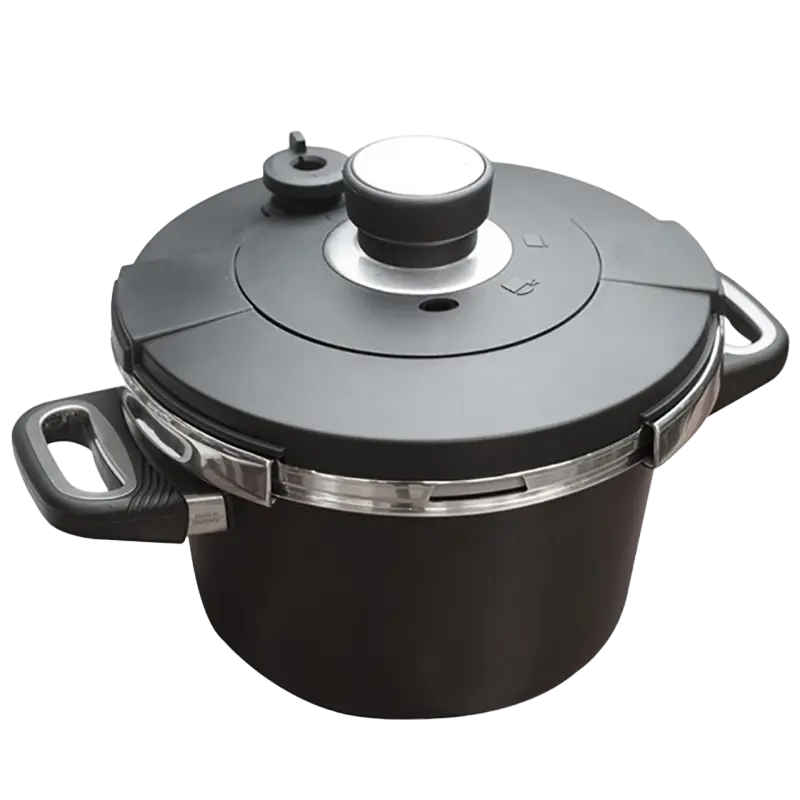 Кастрюля AMT Gastroguss I-922SK-E-SET, 3,5л, 22см, Чёрный