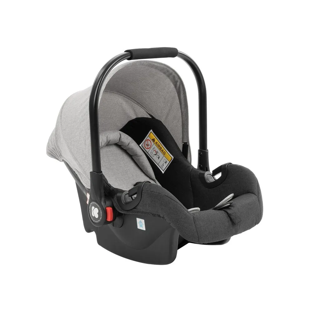 Scaun auto Kikka Boo Gianni, Grupa 0+ (0-13 kg), Gri