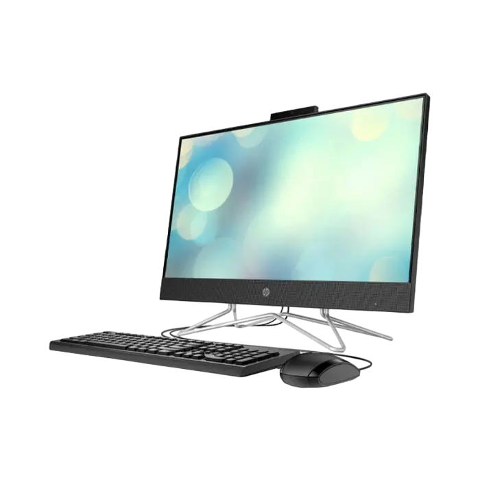 Моноблок HP 24-df1065ur, 23,8", Intel Core i3-1125G4, 8Гб/256Гб, FreeDOS, Чёрный
