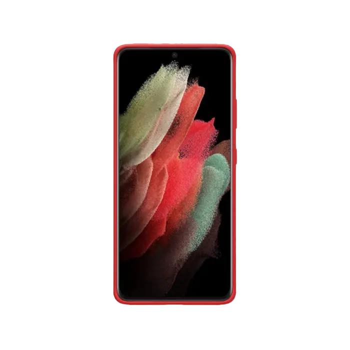 Чехол Nillkin Galaxy S21 Ultra - Flex Pure Case, Красный