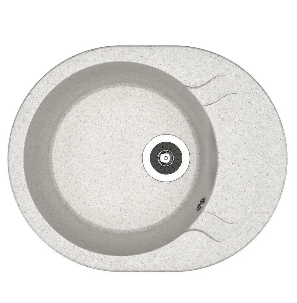 Berta 580 chiuveta Dr: Gans (Gri)