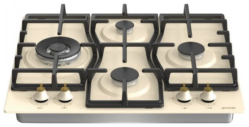 Plită pe gaz Gorenje GW 6D42 CLI, Bej
