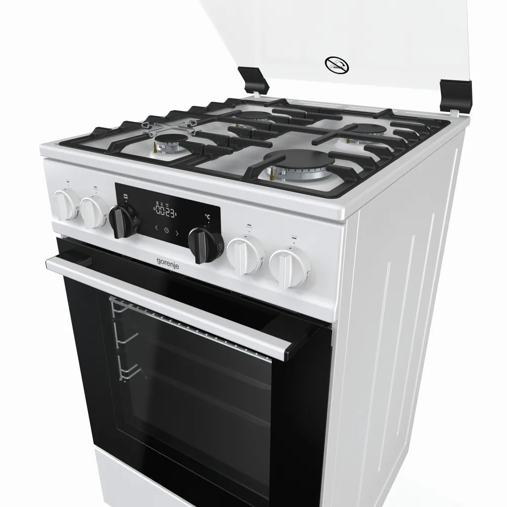 Aragaz Mixt Gorenje K5341WF, Alb