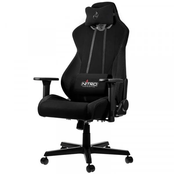 Scaun Gaming Nitro Concepts S300, Material, Negru