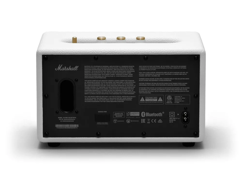 Портативная колонка Marshall Acton II, Белый