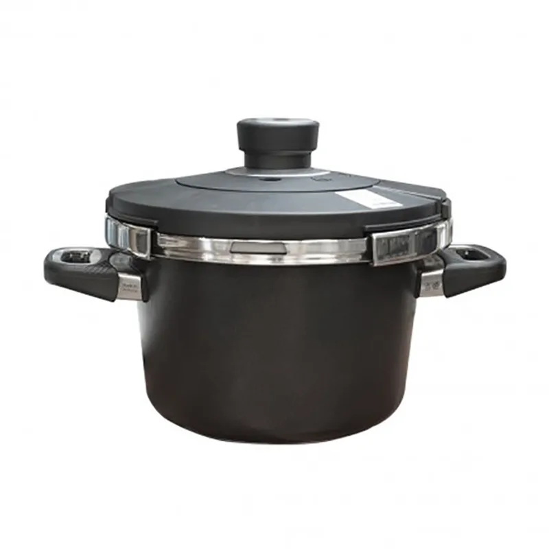 Кастрюля AMT Gastroguss I-922SK-E-SET, 3,5л, 22см, Чёрный