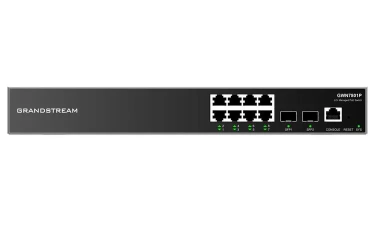 PoE коммутатор Grandstream GWN7801P, IEEE 802.3af/at