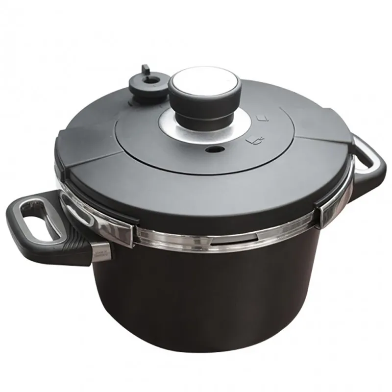 Кастрюля AMT Gastroguss I-922SK-E-SET, 3,5л, 22см, Чёрный