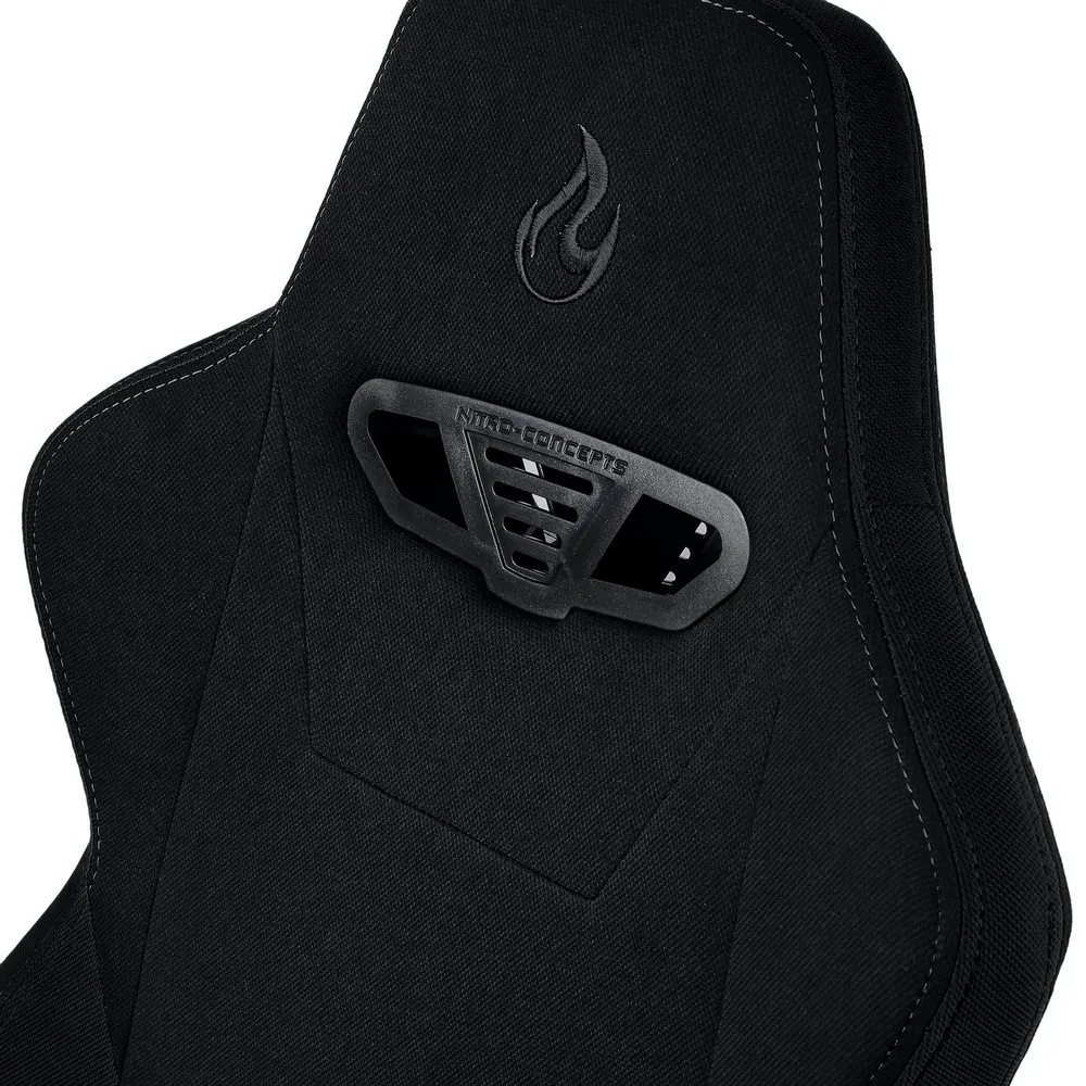 Scaun Gaming Nitro Concepts S300, Material, Negru
