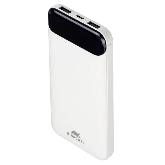 Power Bank Rivacase 10000 mAh, VA2240, White